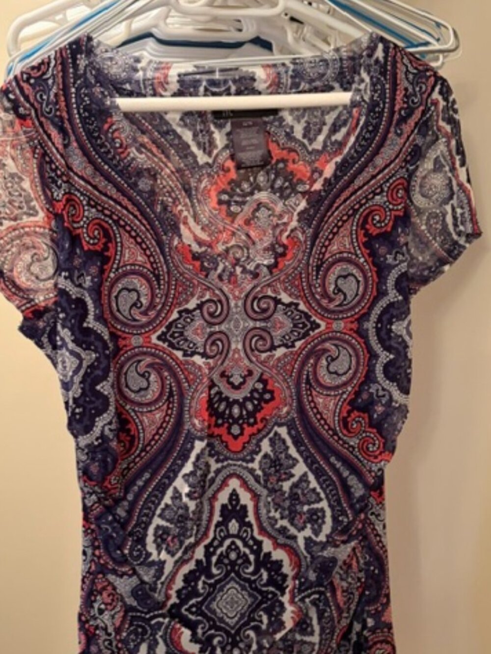 International Concepts Blouse - Floral Pattern